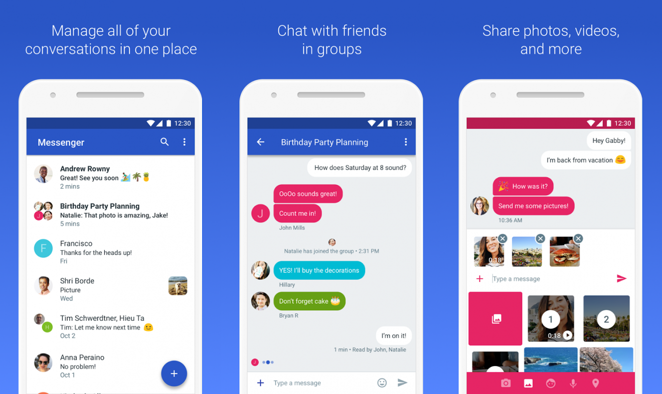 android messages app